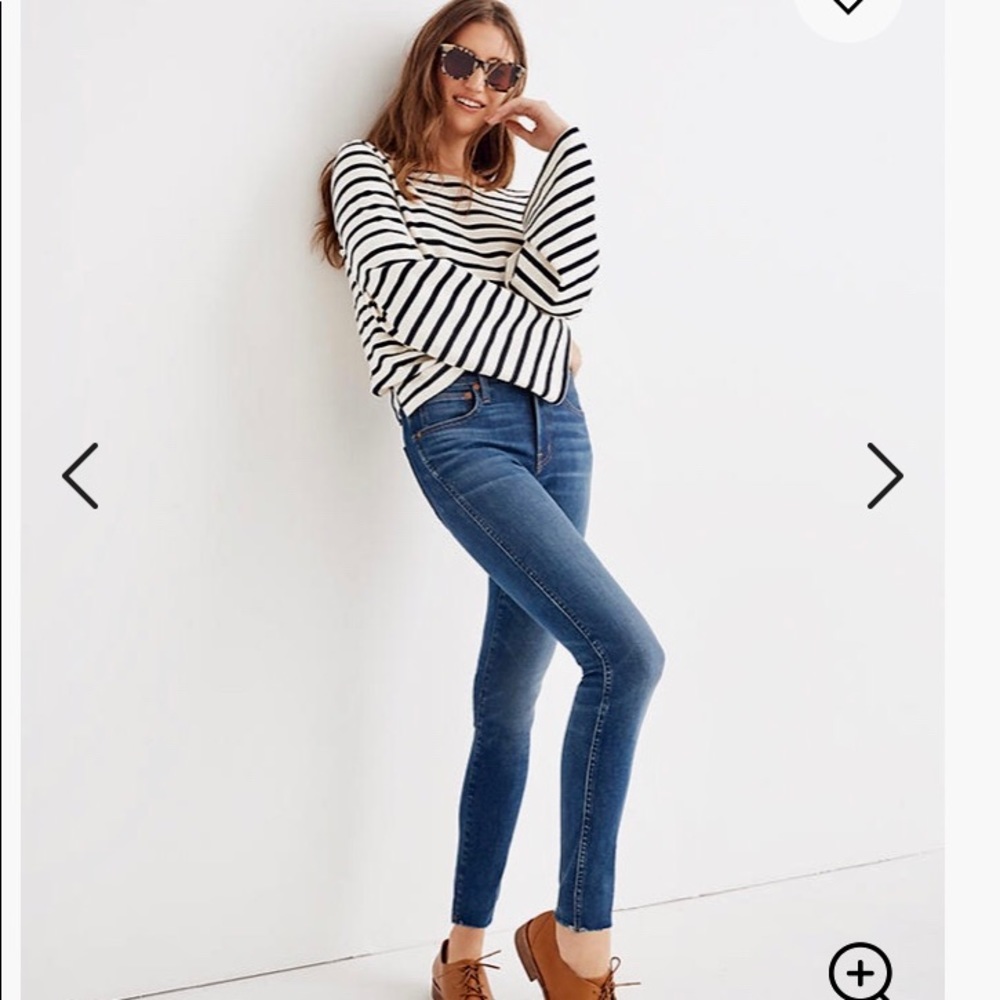 Madewell Mid-Rise Skinny Jean in Paloma Wash